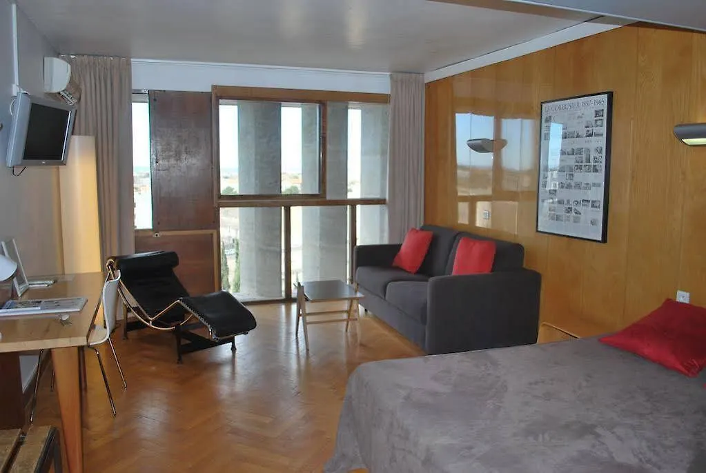 Hotel Le Corbusier Marseille Frankrike